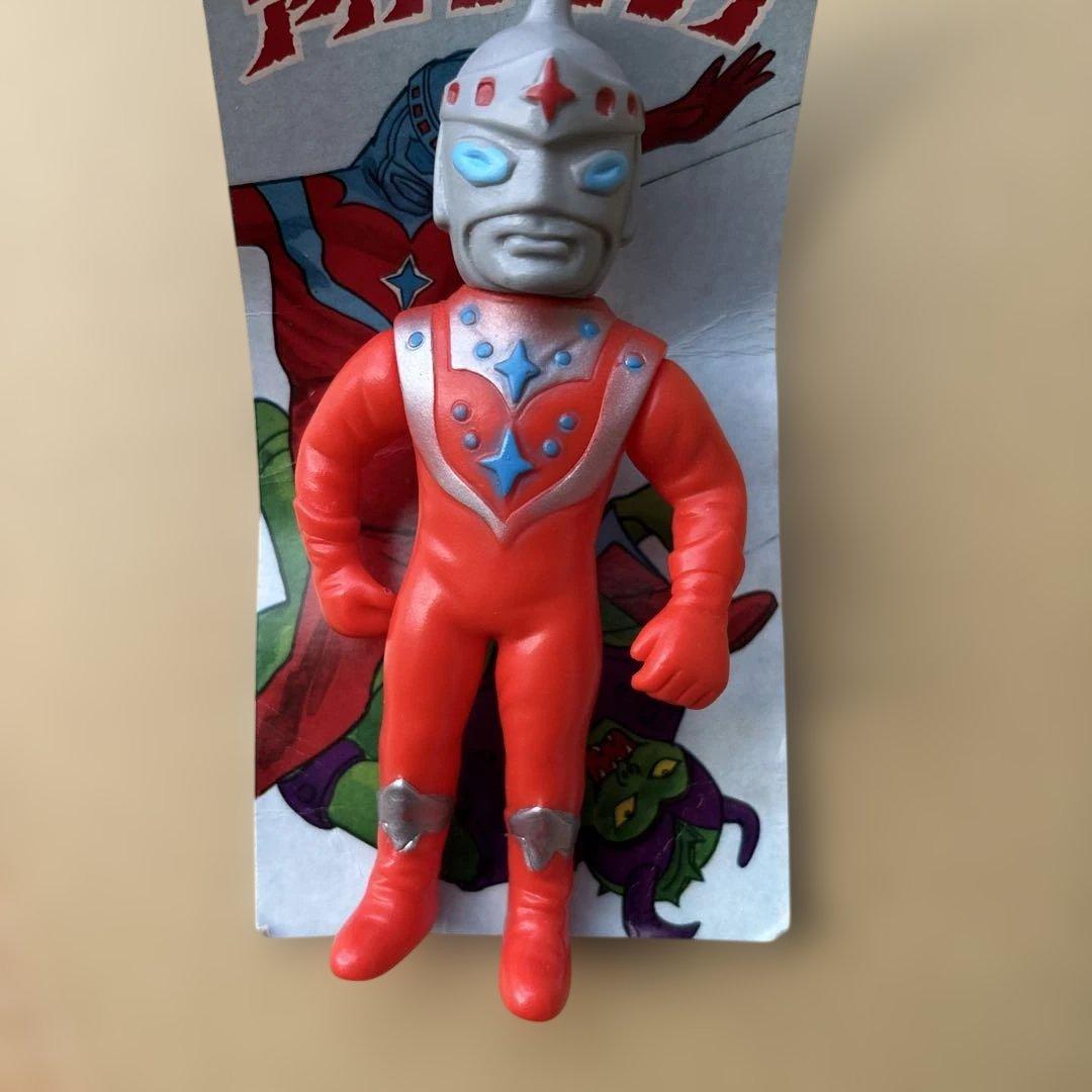 【中古品】年代物 アイアンキング ソフビ フィギュア