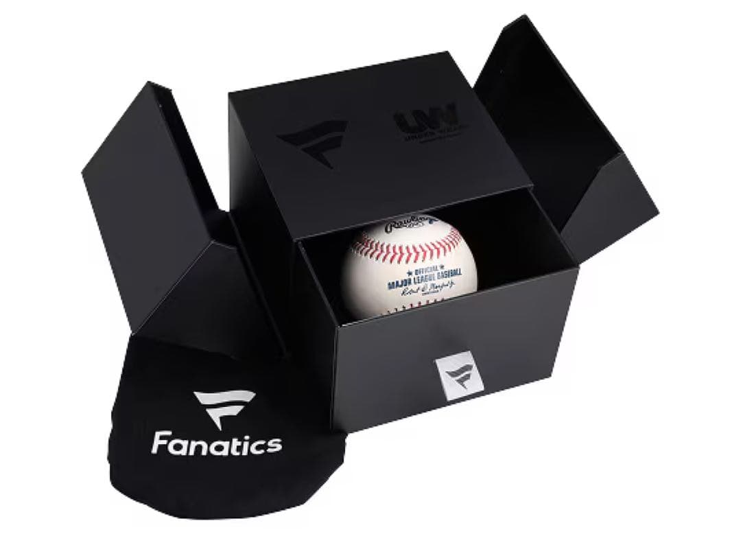 新品未開封 ファナティクス 直筆サイン入りMLBボール「アンダー・ラップス」