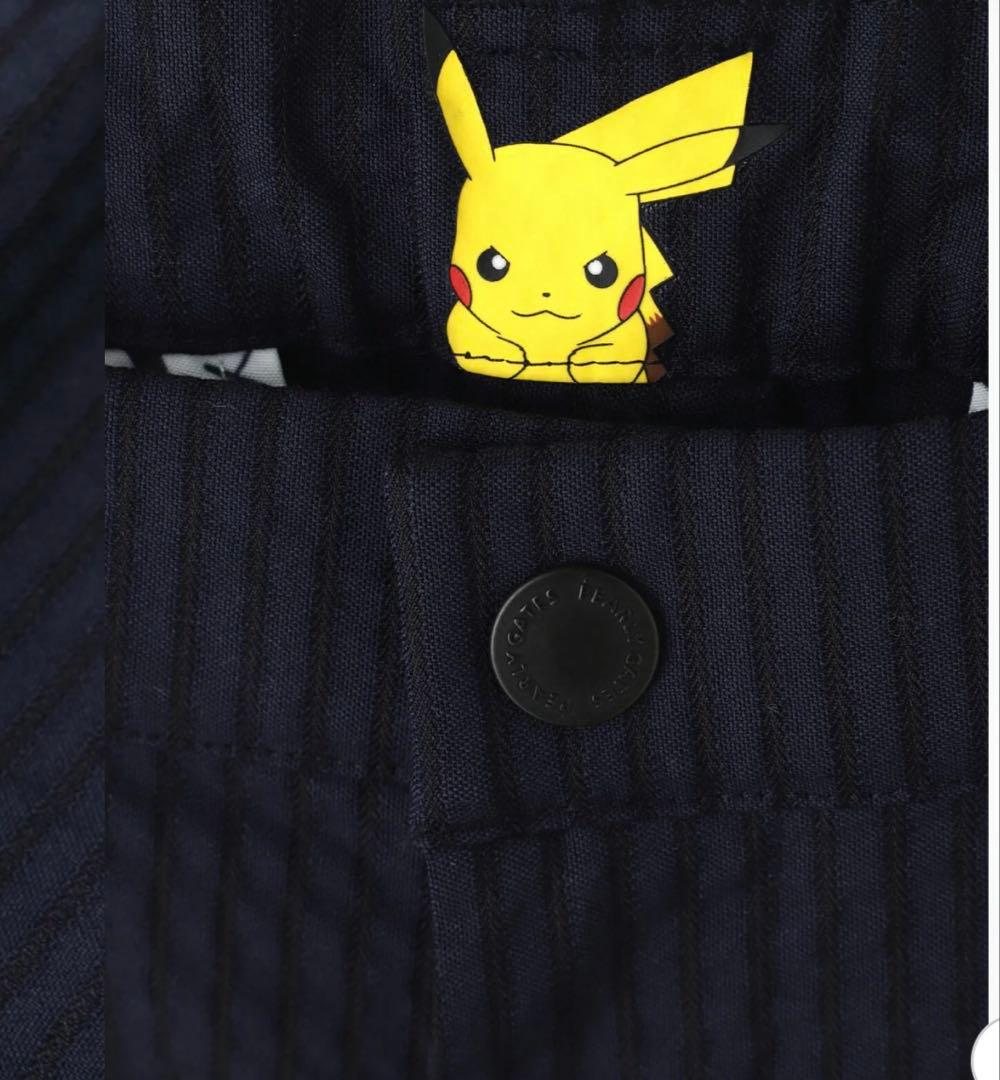 PEARLY GATES 【ポケモン】C/Peサッカーストライプショートパンツ