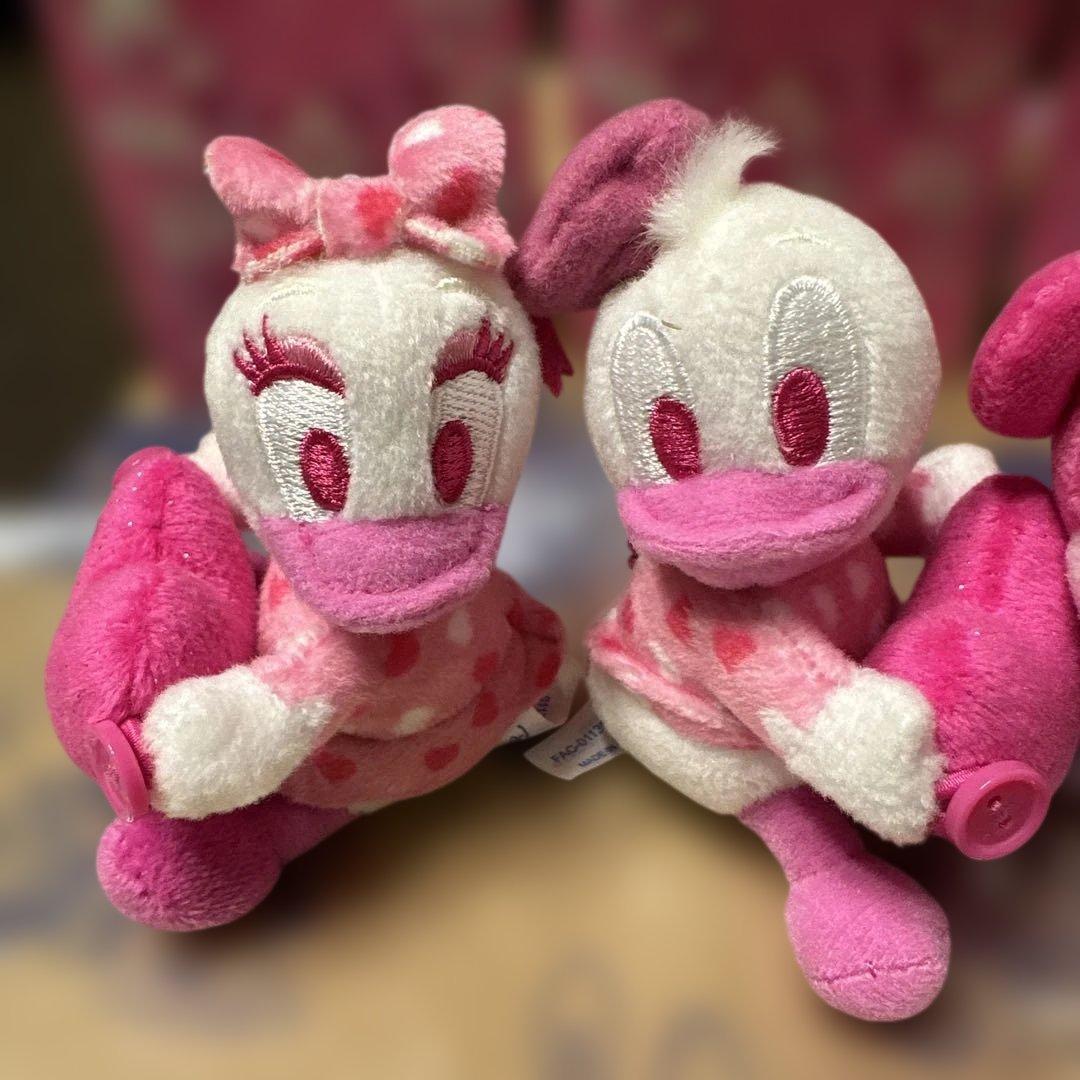 ミニーマウス ぬいぐるみ 東京ディズニーランド 5点セット ぬいぐるみチャーム
