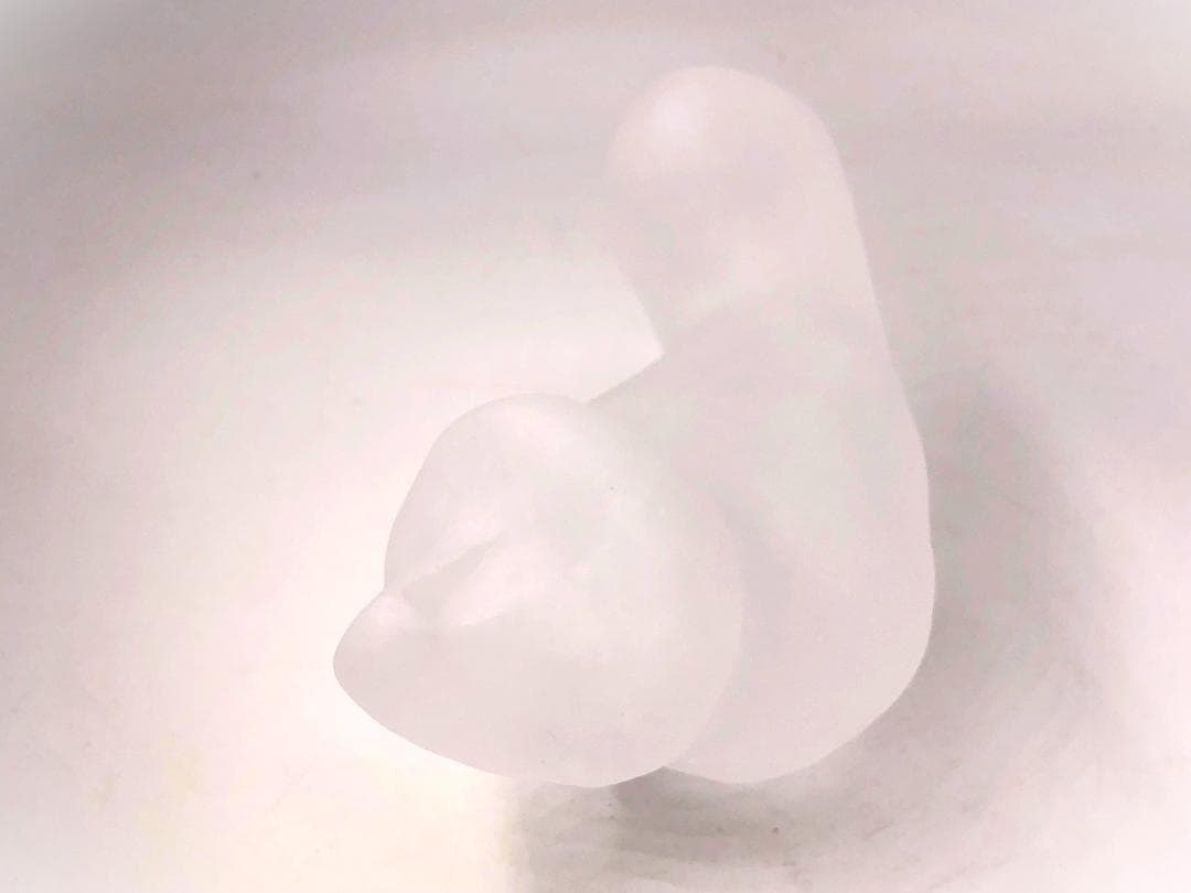 【 岡本文一 作『しもべの思案』 】　入手難ガラスアート