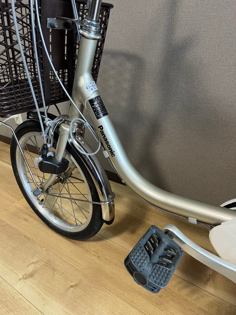 美品 パナソニック電動自転車、バッテリー16.0Ah