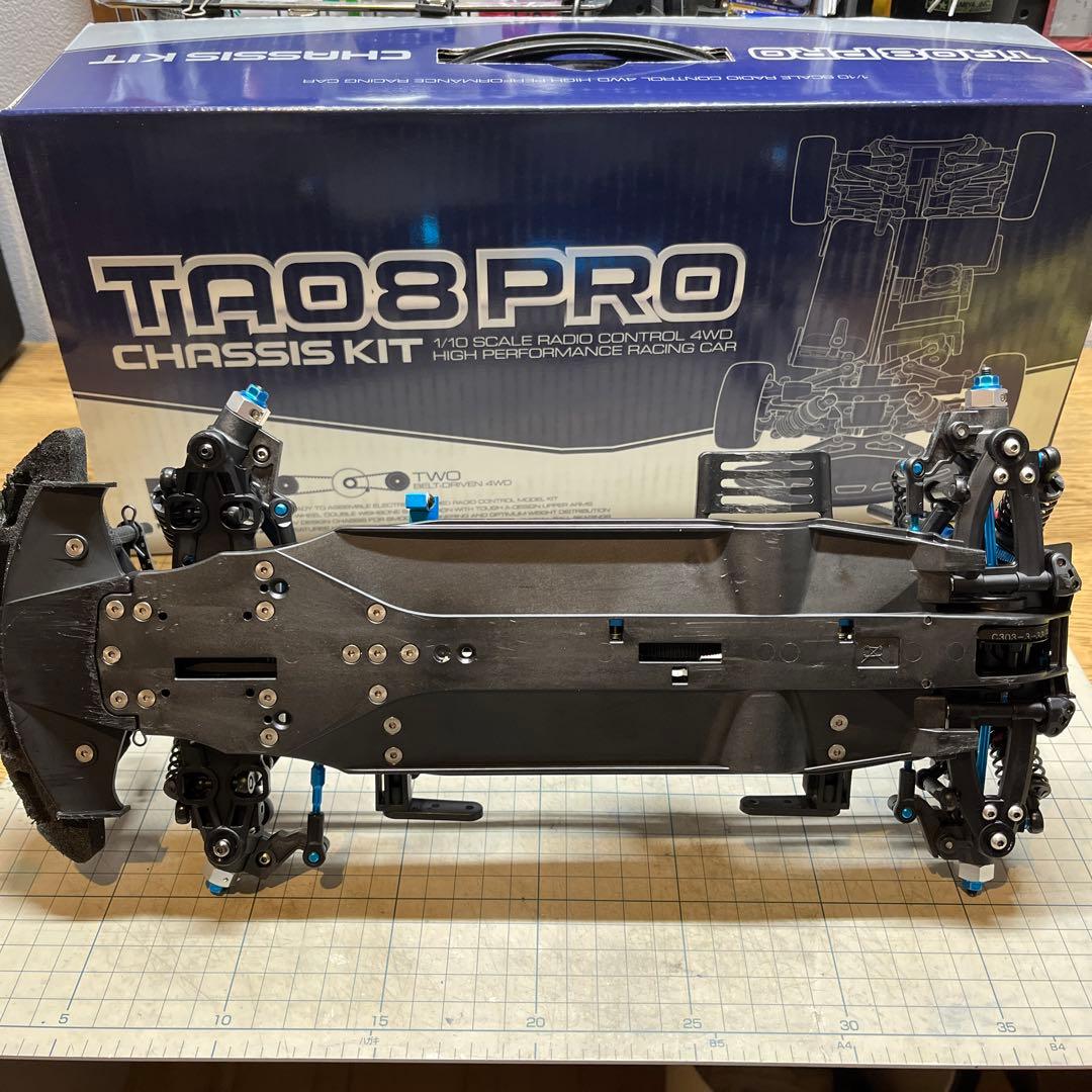 タミヤ TA08 PRO アッパーデッキ・その他オプション付き