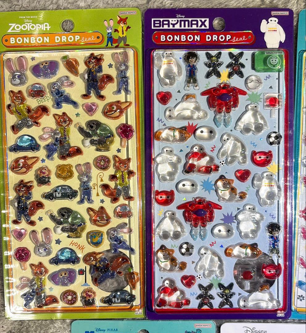 ★24時間以内発送 正規品 ディズニー ボンボンドロップシール 第2弾 7種②★