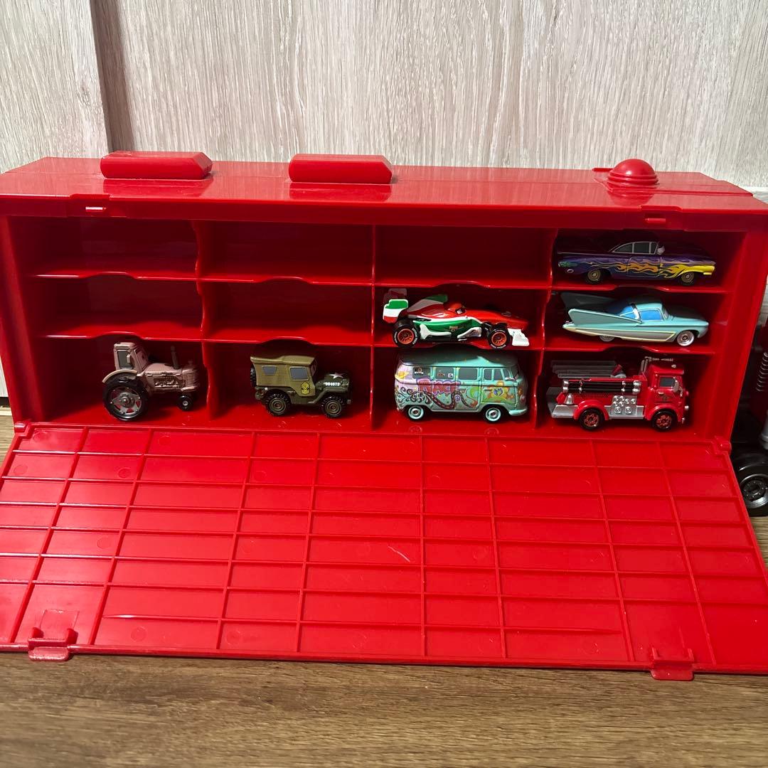 トミカ▪️カーズミニカー21台＋マックトレーラーセット▪️まとめ売り！