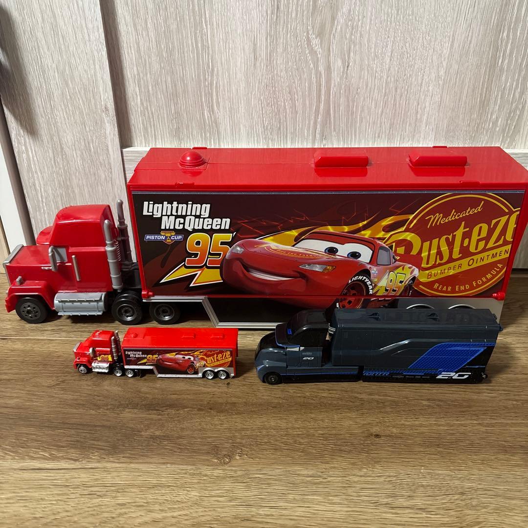 トミカ▪️カーズミニカー21台＋マックトレーラーセット▪️まとめ売り！
