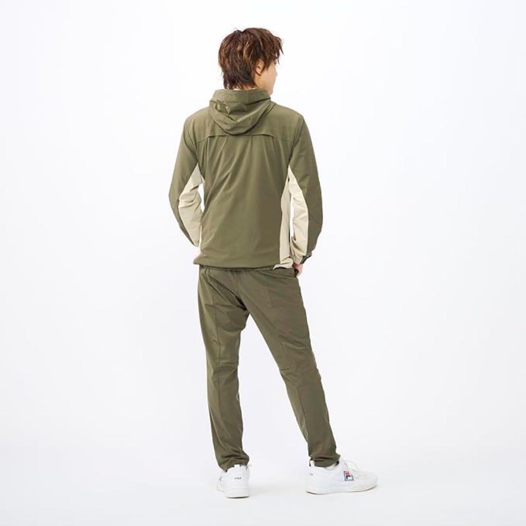 FILA フィラ テニスウェア ロングパンツ VM5635 カーキ メンズL新品