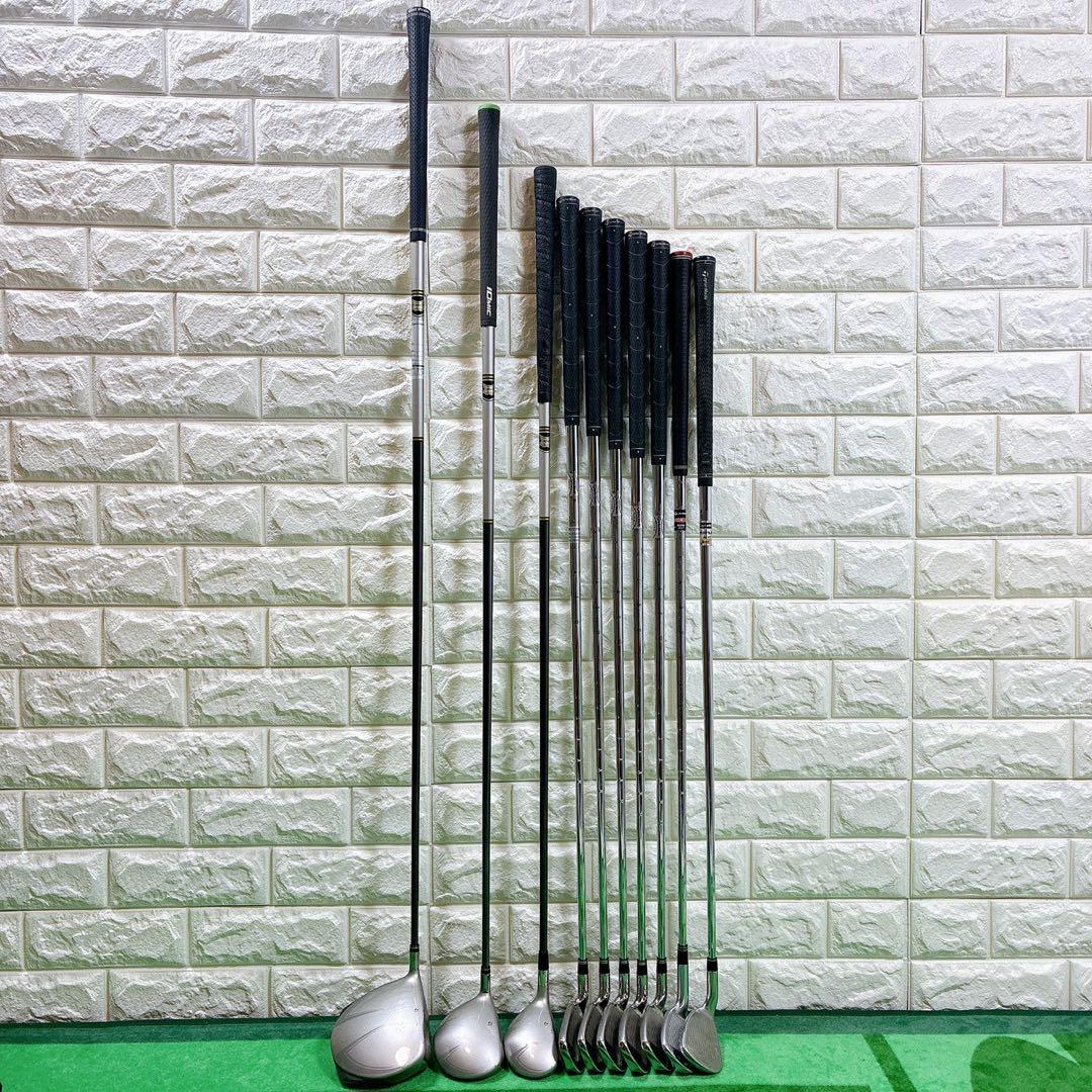 TaylorMade メンズゴルフクラブセット 10本 右