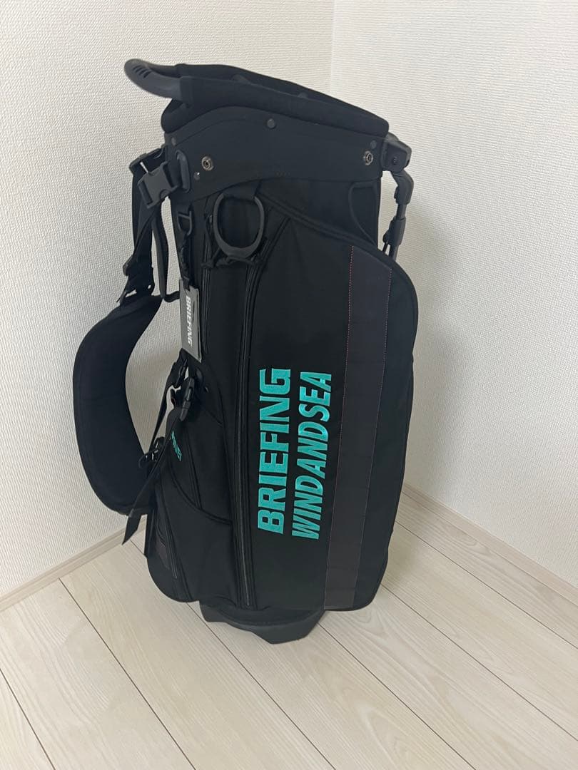 BRIEFING GOLF × WIND AND SEA スタンドバッグ