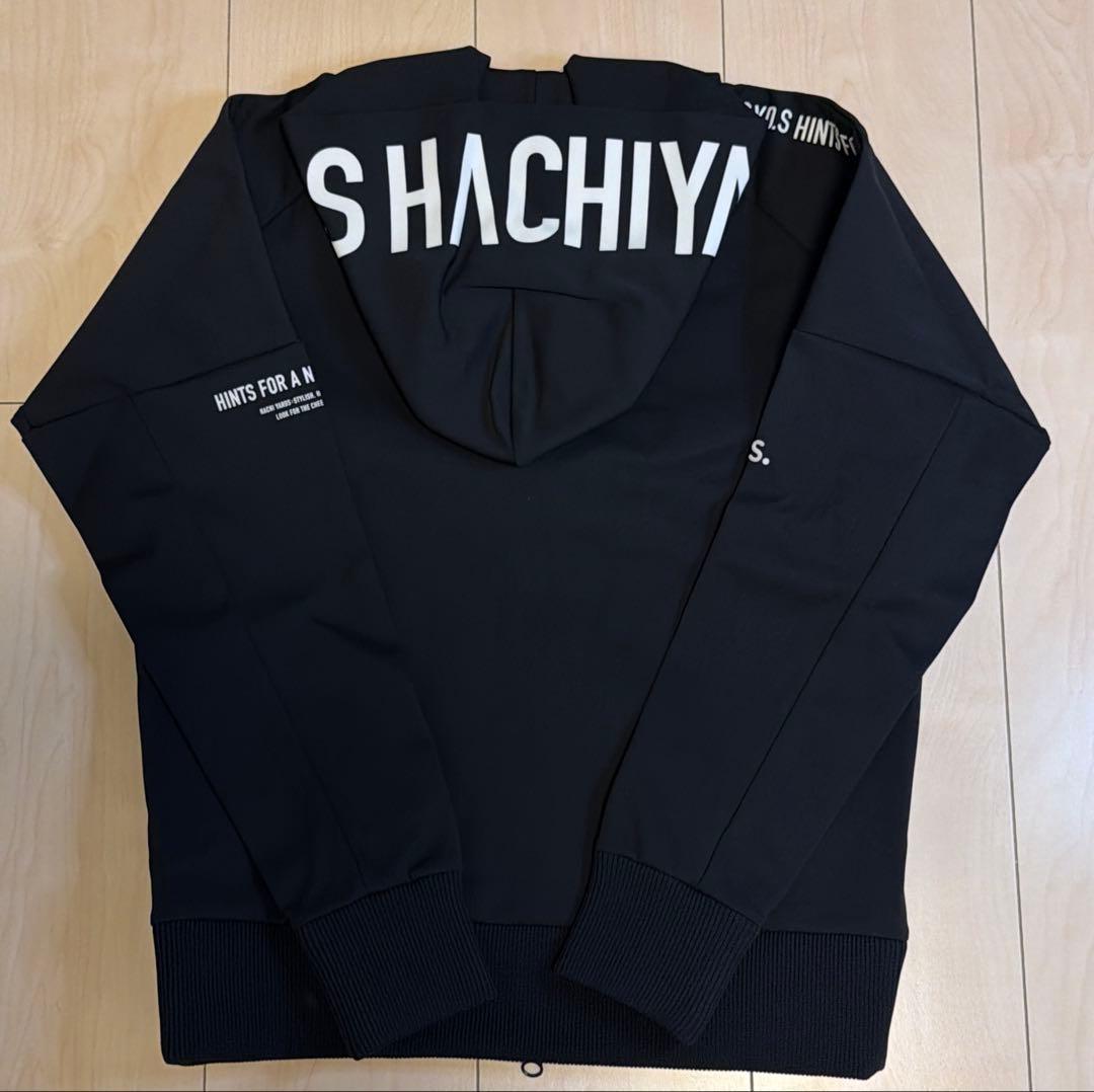 【完売品】8yards Tagline BIG HOODIE パーカー　ブラック