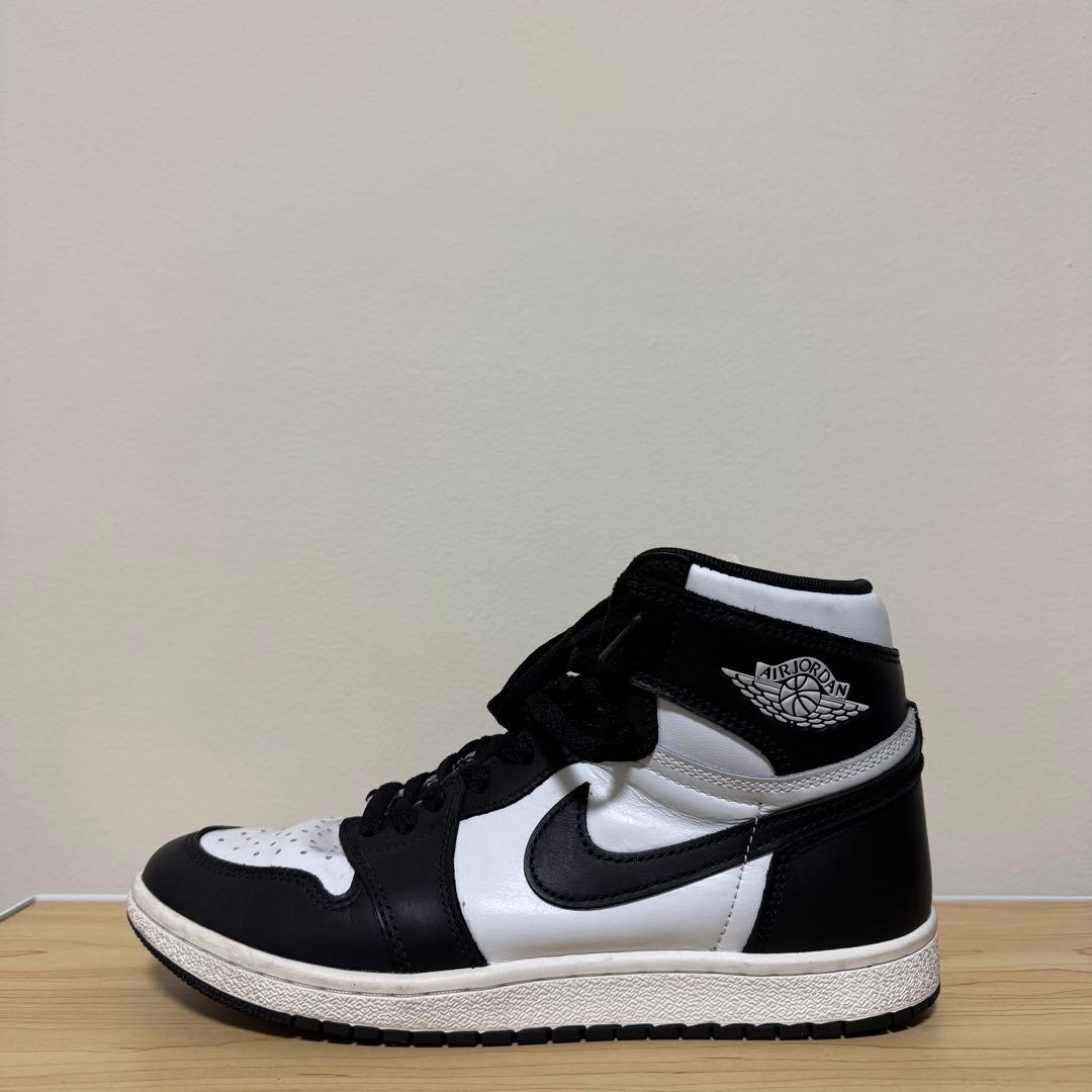 エアジョーダン1 HI 85 black&white