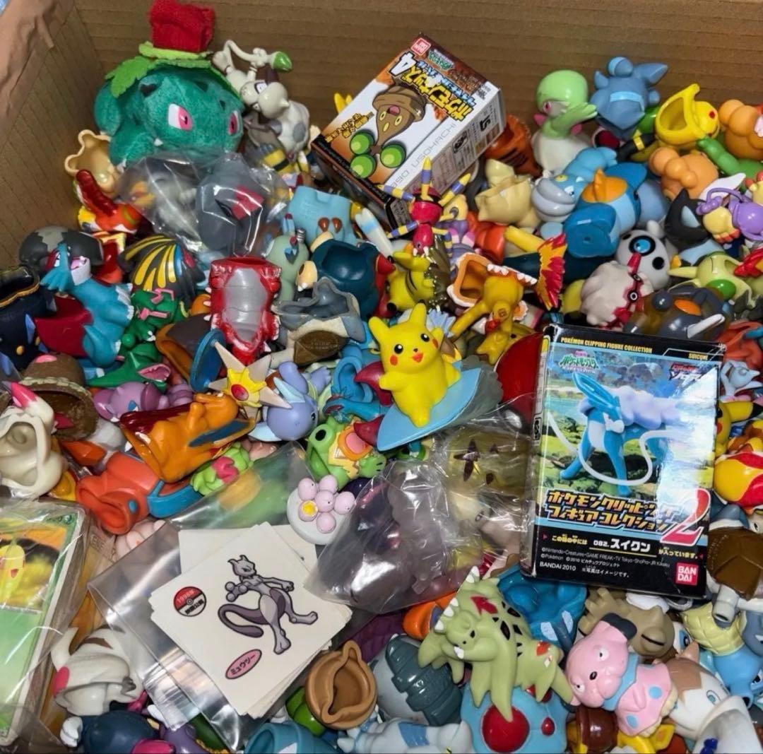 ポケモン　グッズ　フィギュア　モンコレ　ポケモンキッズ　クリア　指人形　未開封
