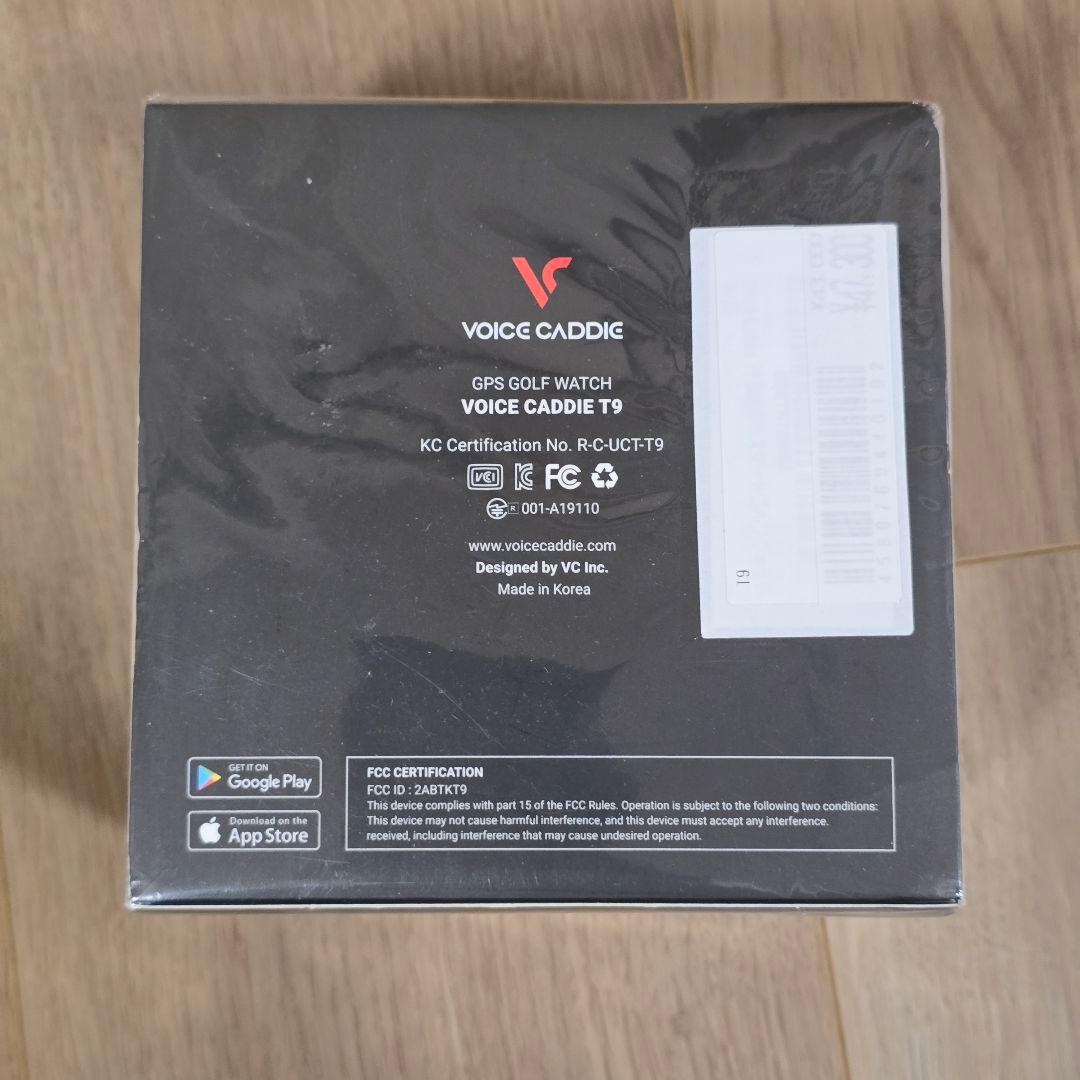 VOICE CADDIE T9 GPSゴルフウォッチ 新品未使用 黒