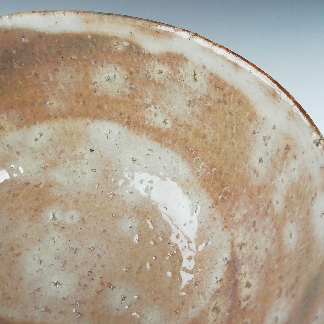 Ｔ４２６　茶碗　『萩焼』『田原謙次 造』　共箱　抹茶碗　茶道具