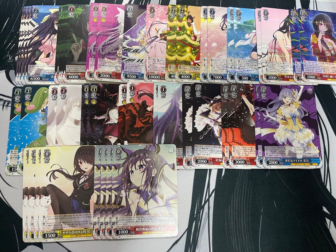 ヴァイスシュヴァルツ デートアライブ8電源デッキ＋パーツ
