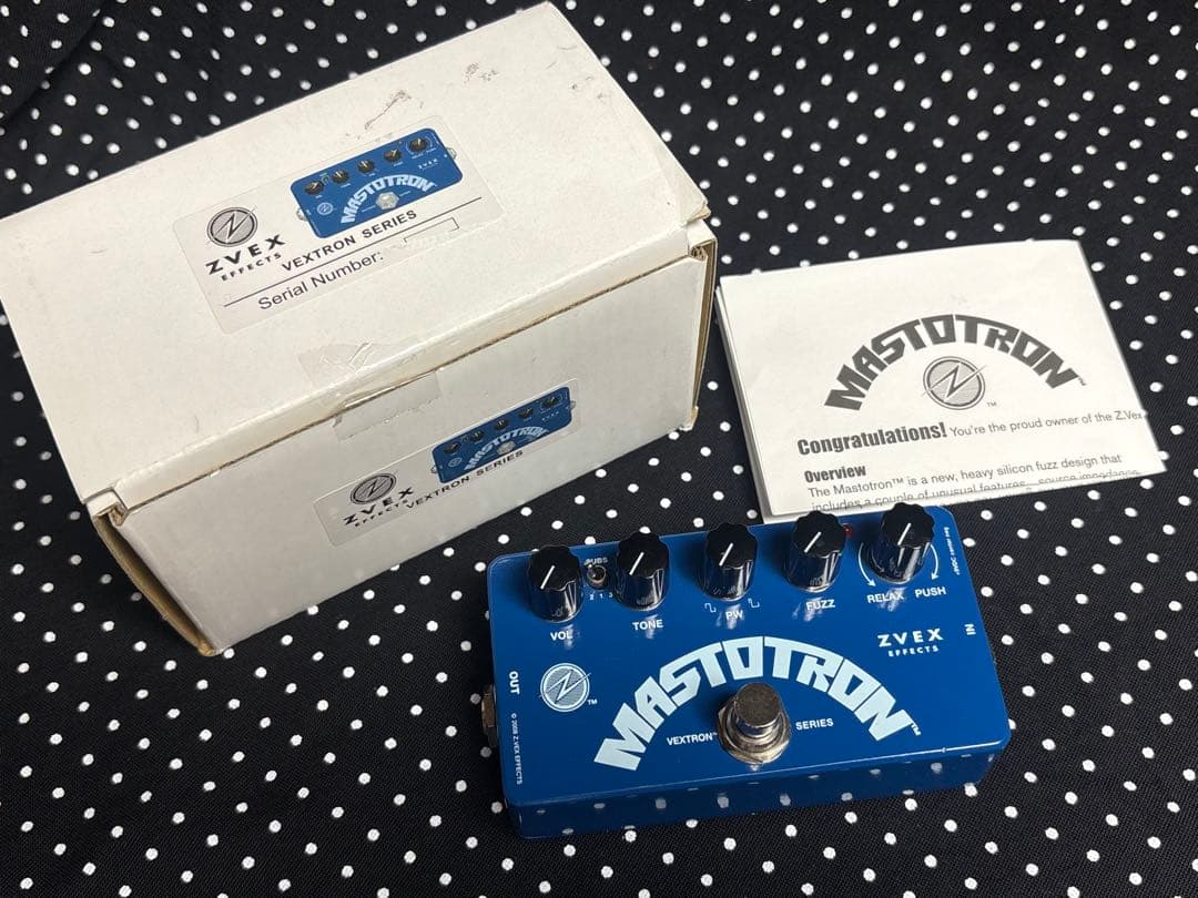 ZVEX MASTOTRON ファズ fuzz