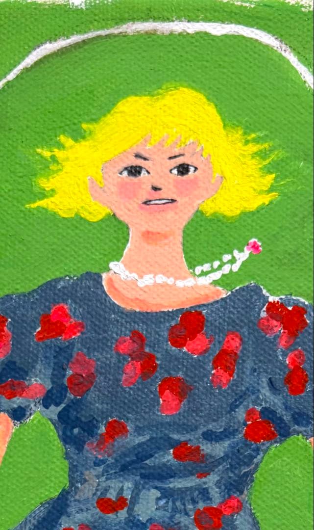 絵画 jumping girl