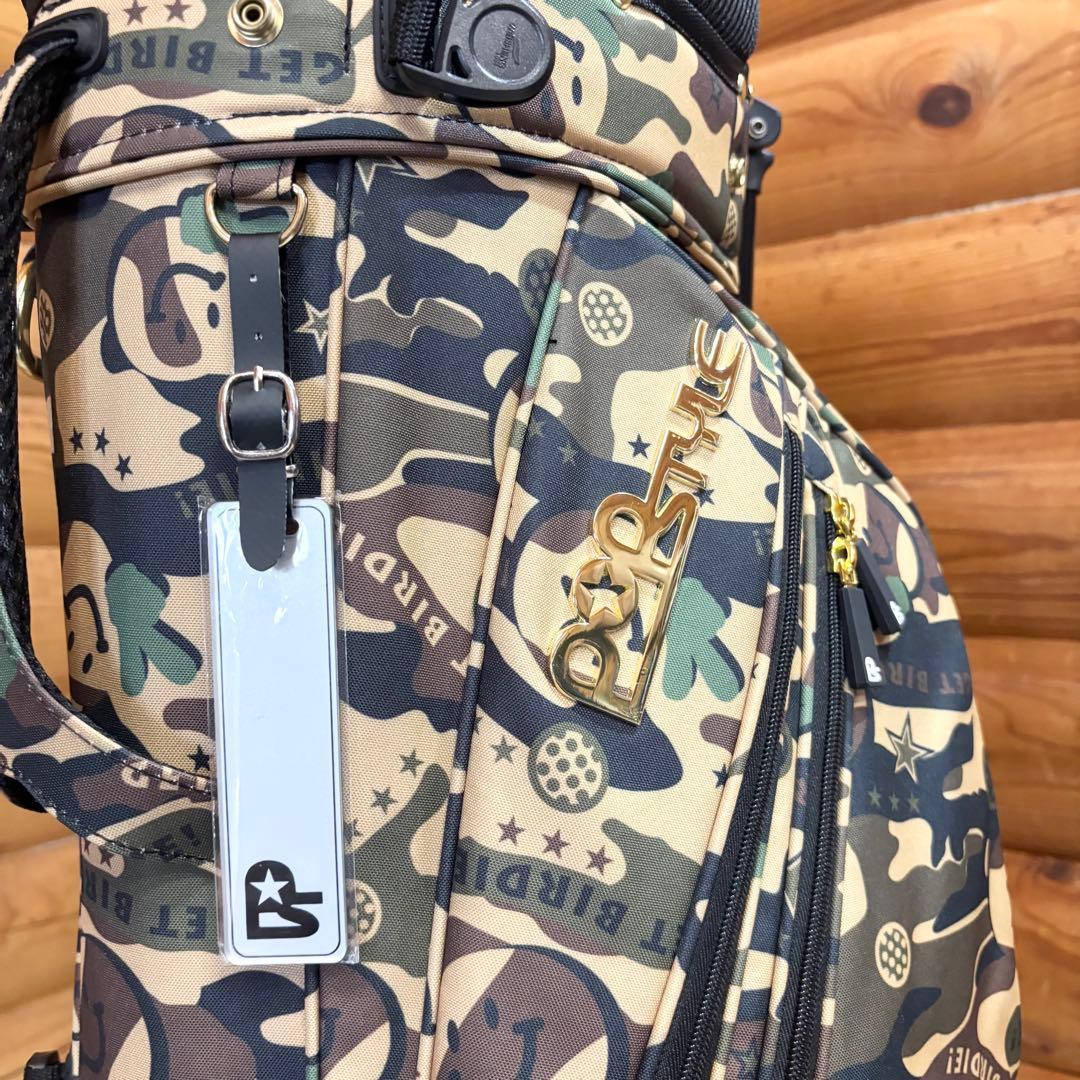 WINWIN STYLE GET BIRDIE! CAMO スタンドバッグ