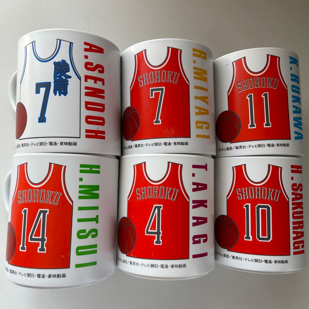 SLAM DUNK フィギュア付きマグカップセットフルコンプ
