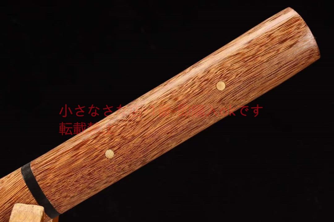 m T10焼刃花梨木連体居合武士刀