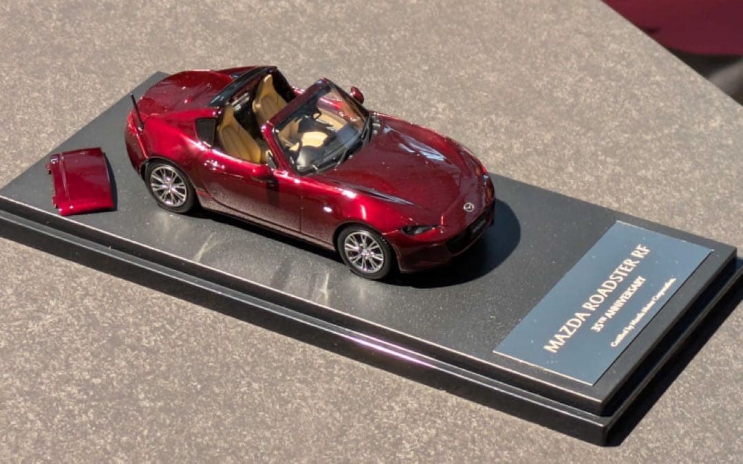 マツダ特注 1/43 ND ロードスター RF 35周年記念車アーティザンレッド