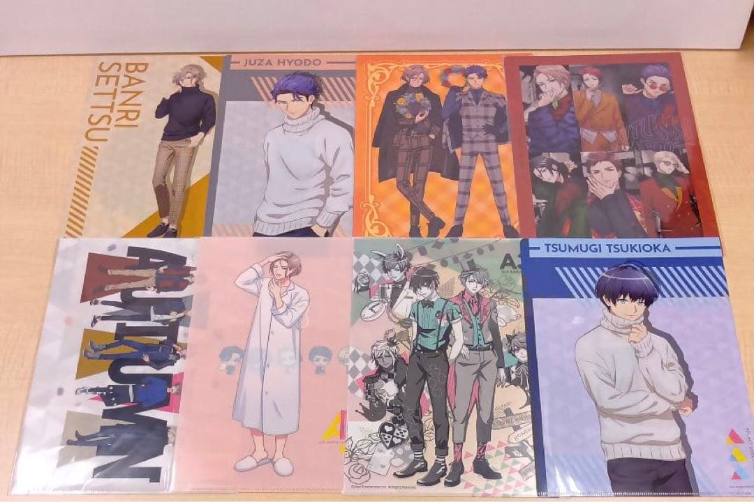 ❶A3! エーステ 色紙 紙類 クリアファイルなど 大量 まとめ売り
