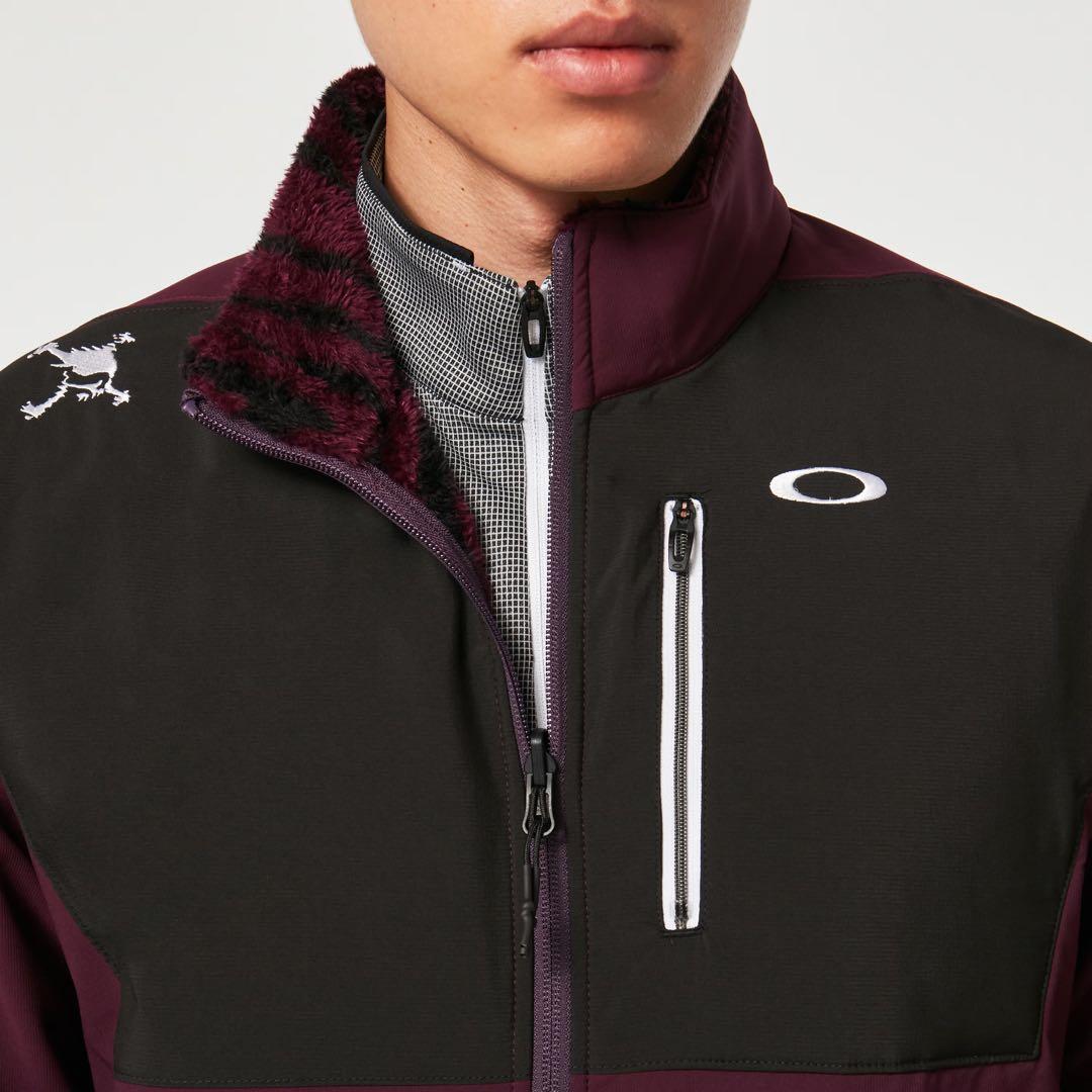 OAKLEY セットアップ　ジャケット　パンツ　パープル系　オークリー　メンズ