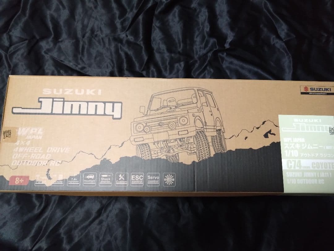 WPL C74 SUZUKI JimnyジムニーJA11コヨーテステッカー付