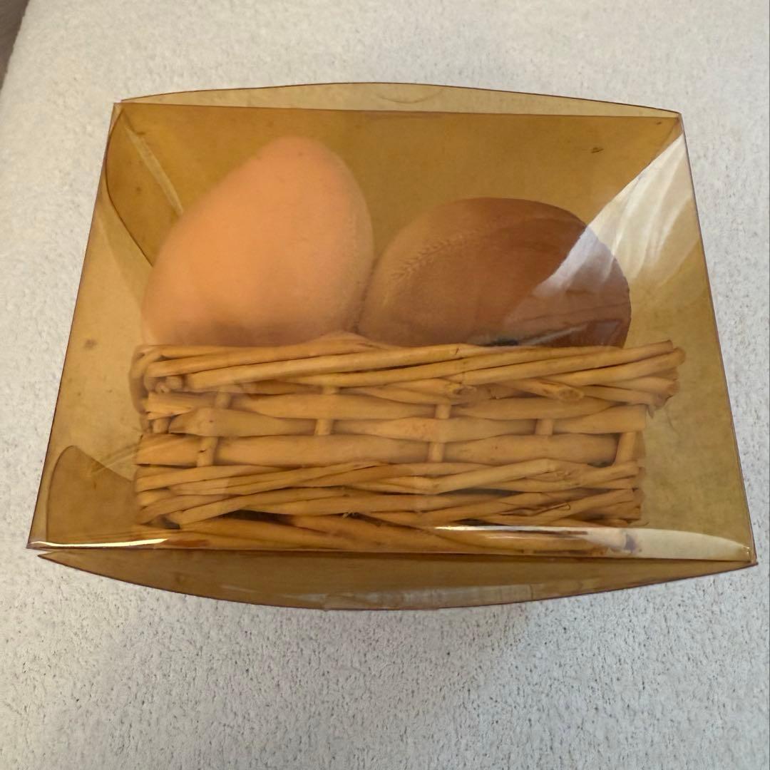 激レア　こげぱん いちごパン キレイパン りんごパン かご付きセット