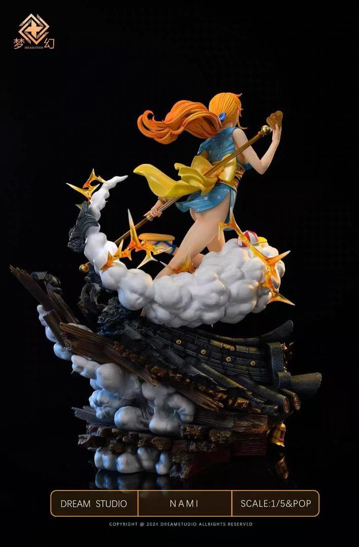 ONE PIECE ナミ（NAMI） 樹脂 1/5 彫刻 フィギュア