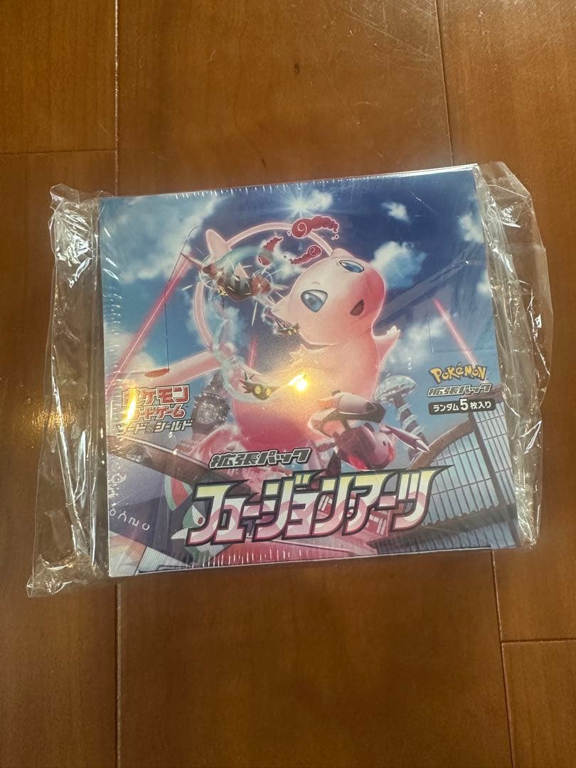 ポケモンカードゲーム フュージョンアーツ 1ボックス30p シュリンク付×5箱