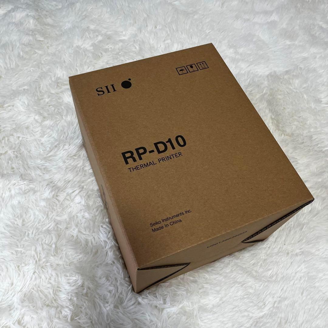 【大人気商品】レシートプリンター　セイコーインスツル　ホワイト