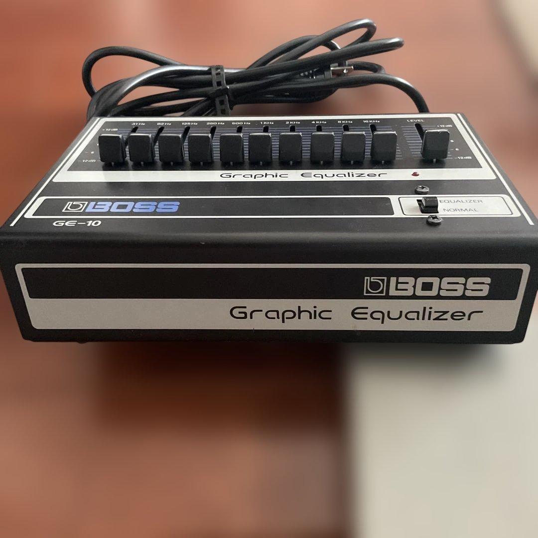 BOSS GE-10 グラフィックイコライザー(ローランド株製)貴重品です。値下