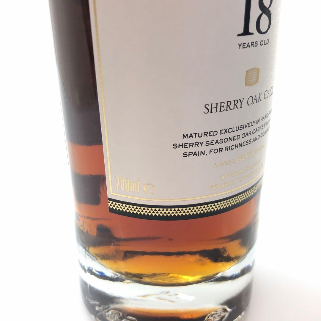 マッカラン18年 700ml 43% 2019
