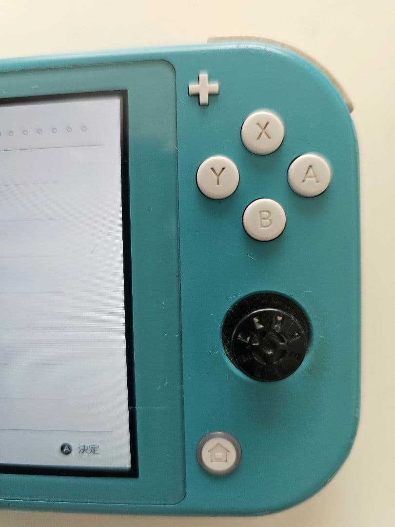 [故障あり]Nintendo Switch Lite ターコイズ 専用ケース付き