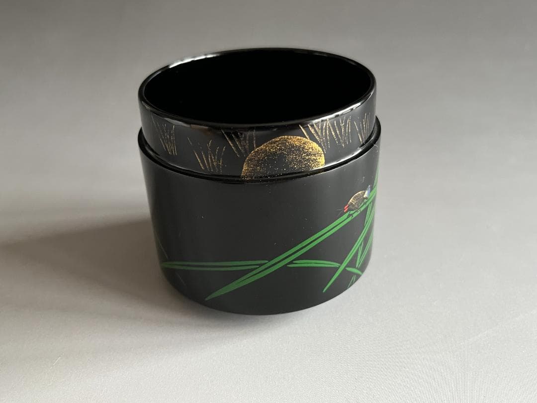 即中斎好写　蛍早苗　雪吹　幸斎作　茶道具　表千家　薄茶器