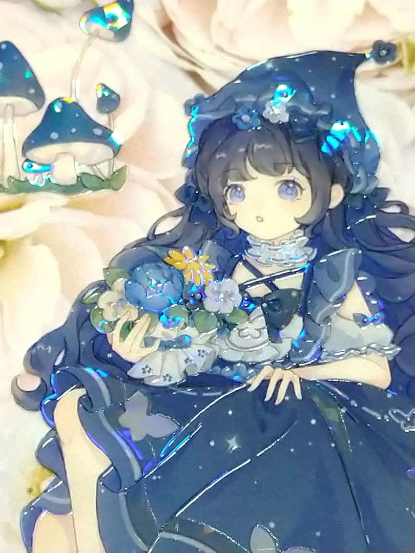 ✩再販✩J502＃幽夜小使(贝壳光)迷雾森林切り売り海外人物マステ女の子