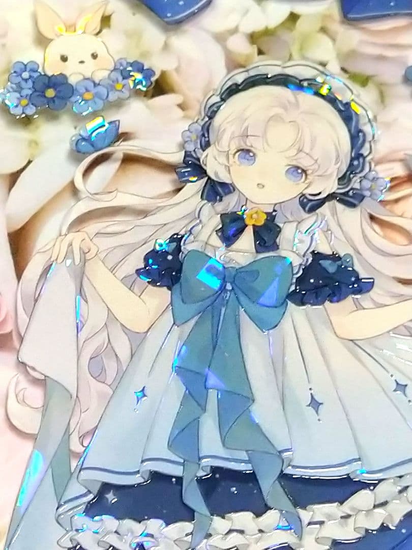 ✩再販✩J502＃幽夜小使(贝壳光)迷雾森林切り売り海外人物マステ女の子