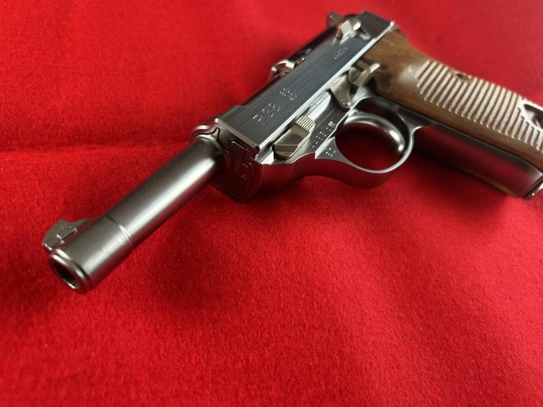 マルゼン ワルサー P38 シルバー (ac40.s) ブローバック