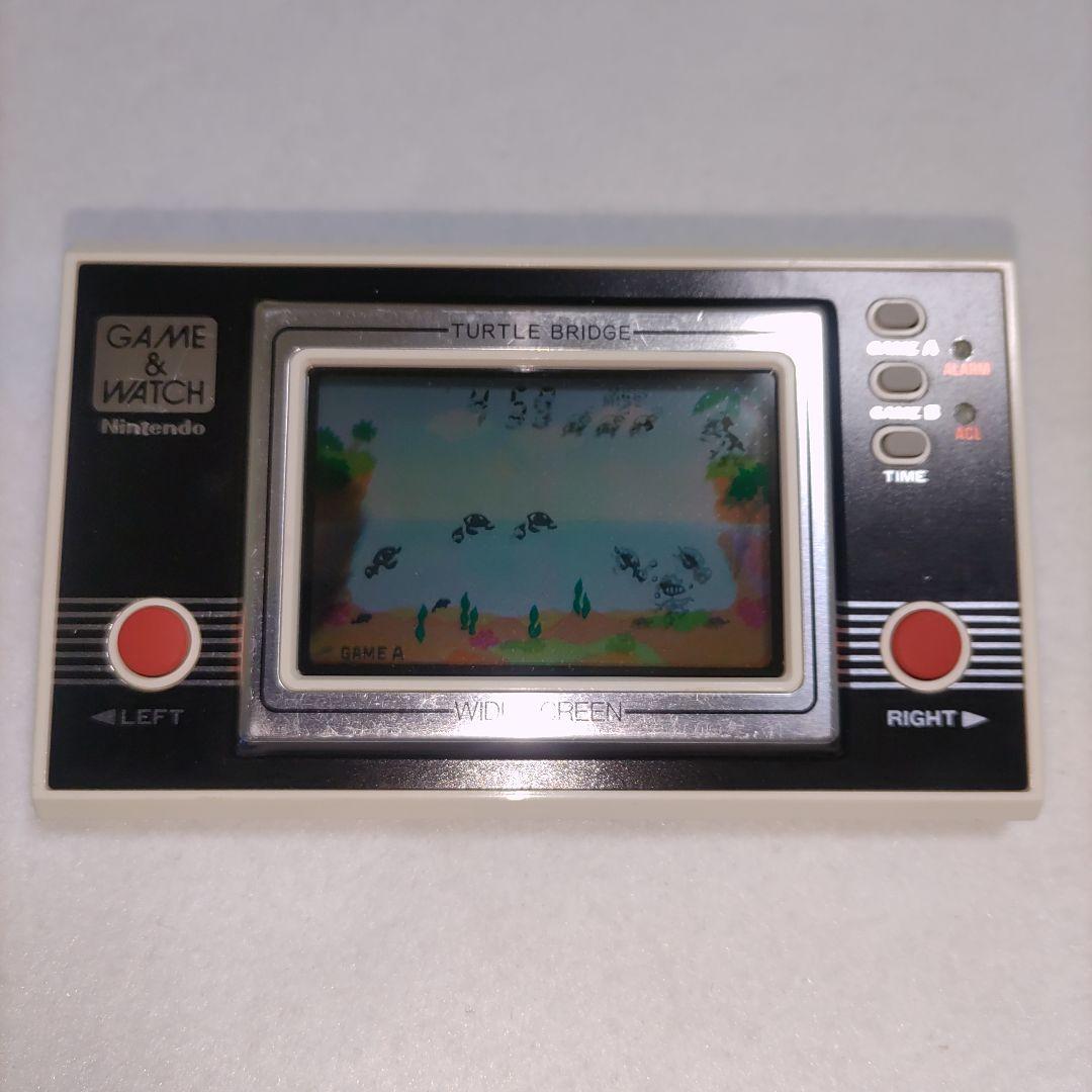 ゲーム＆ウォッチ ワイドスクリーン　タートルブリッジ