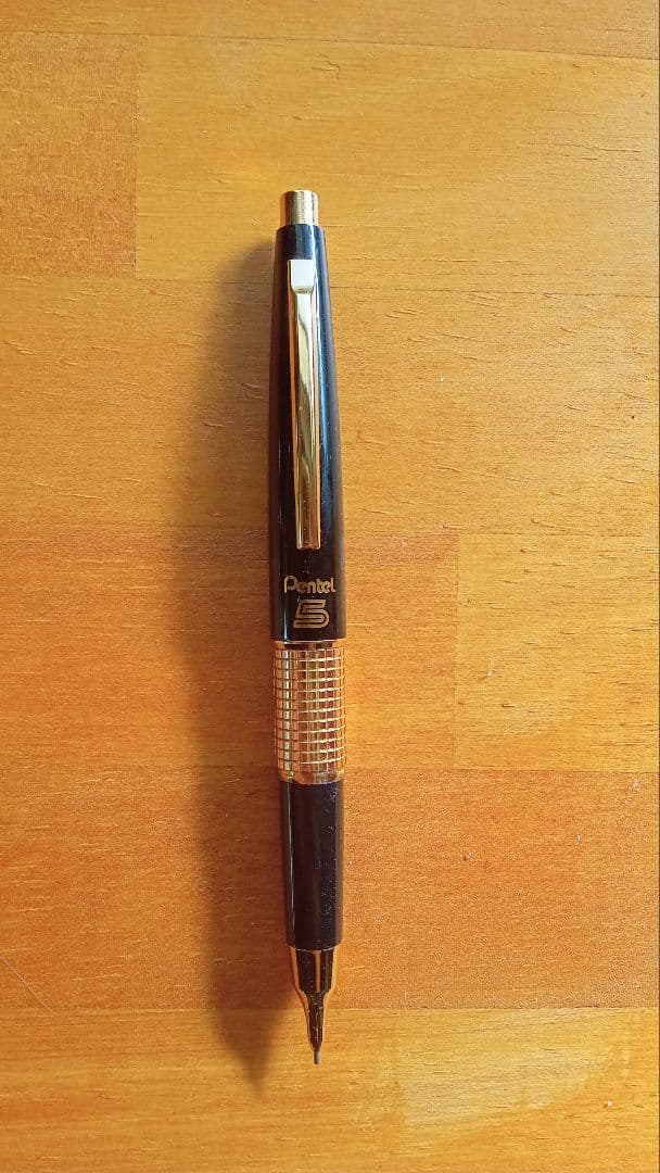 ぺんてるケリー/Pentel 5 旧ロゴ 幻のゴールドケリー