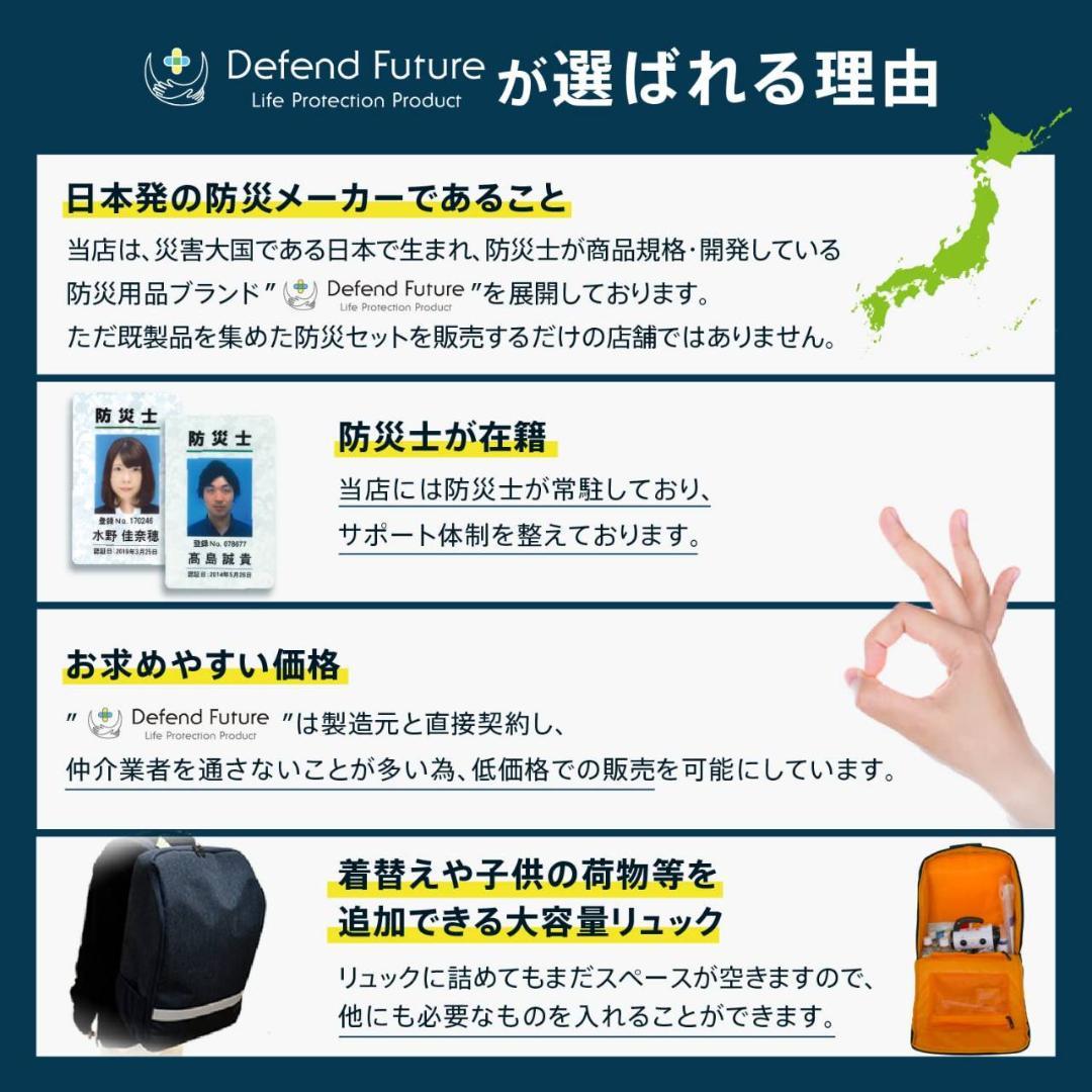 防災士監修の非常用防災セット