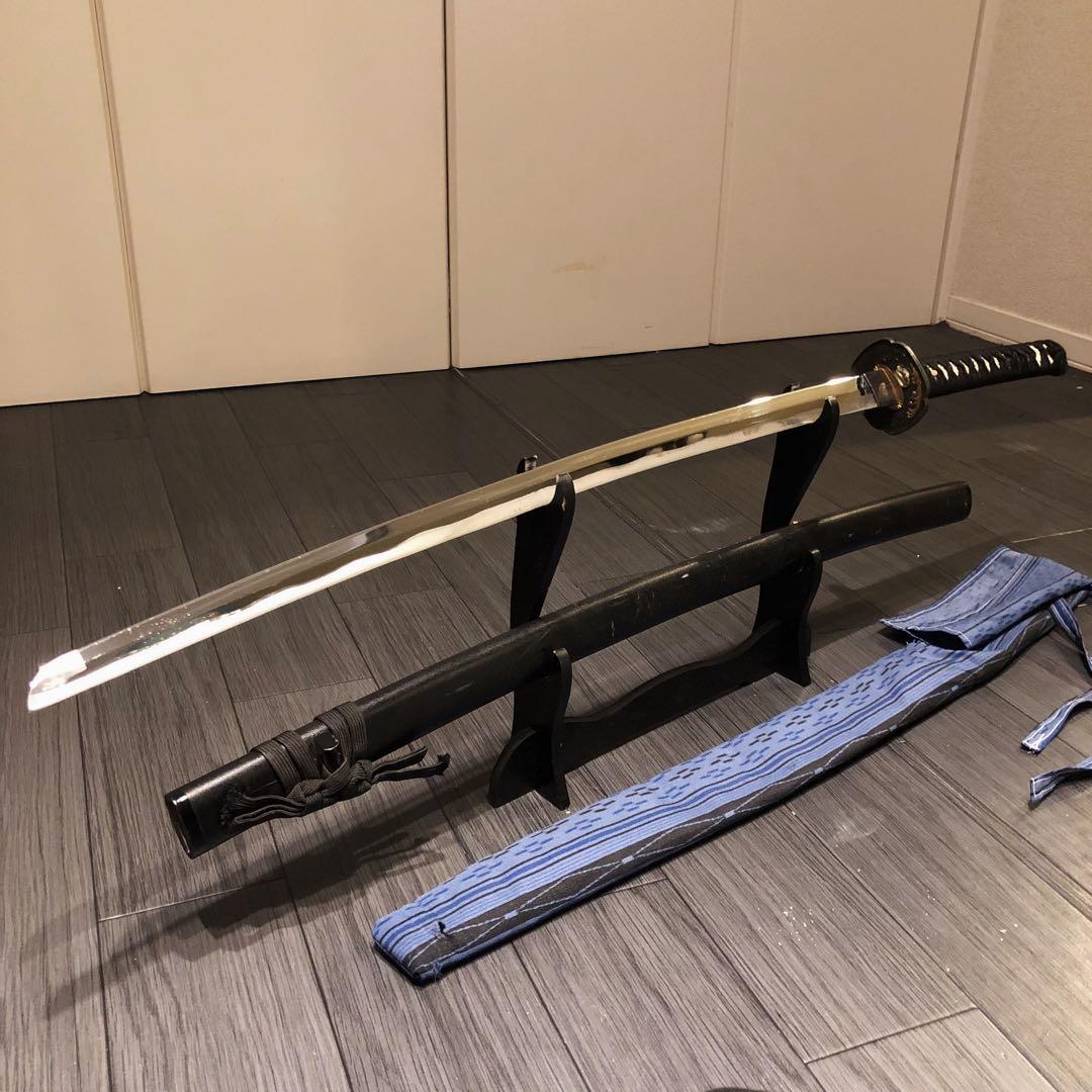 高級模造刀　逆刃刀　逆刃刀身 居合刀　太刀　るろうに剣心　刀袋付き