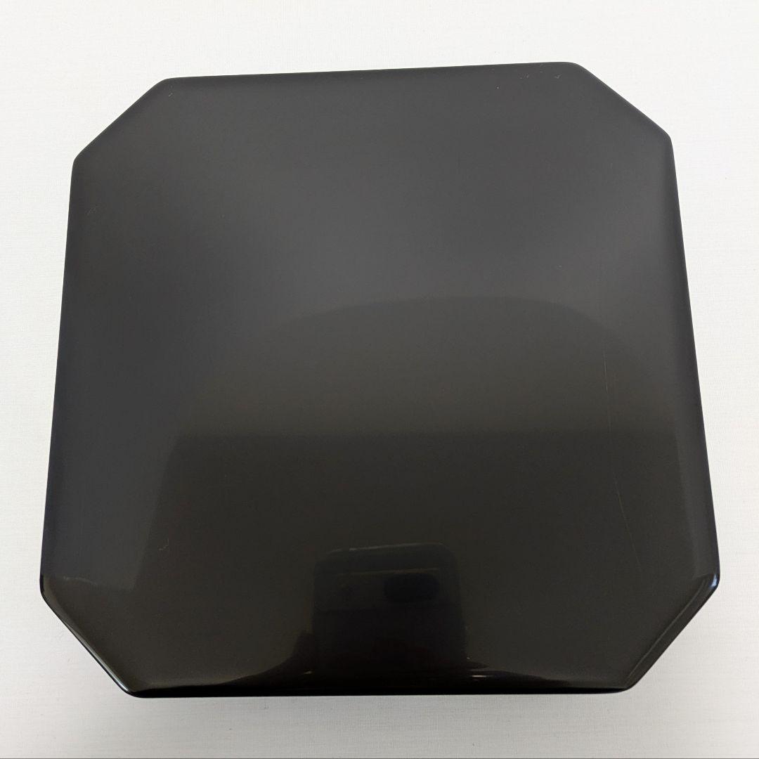 縁高重　重箱　黒真塗　菓子器　 茶道具　古物　中村宗悦