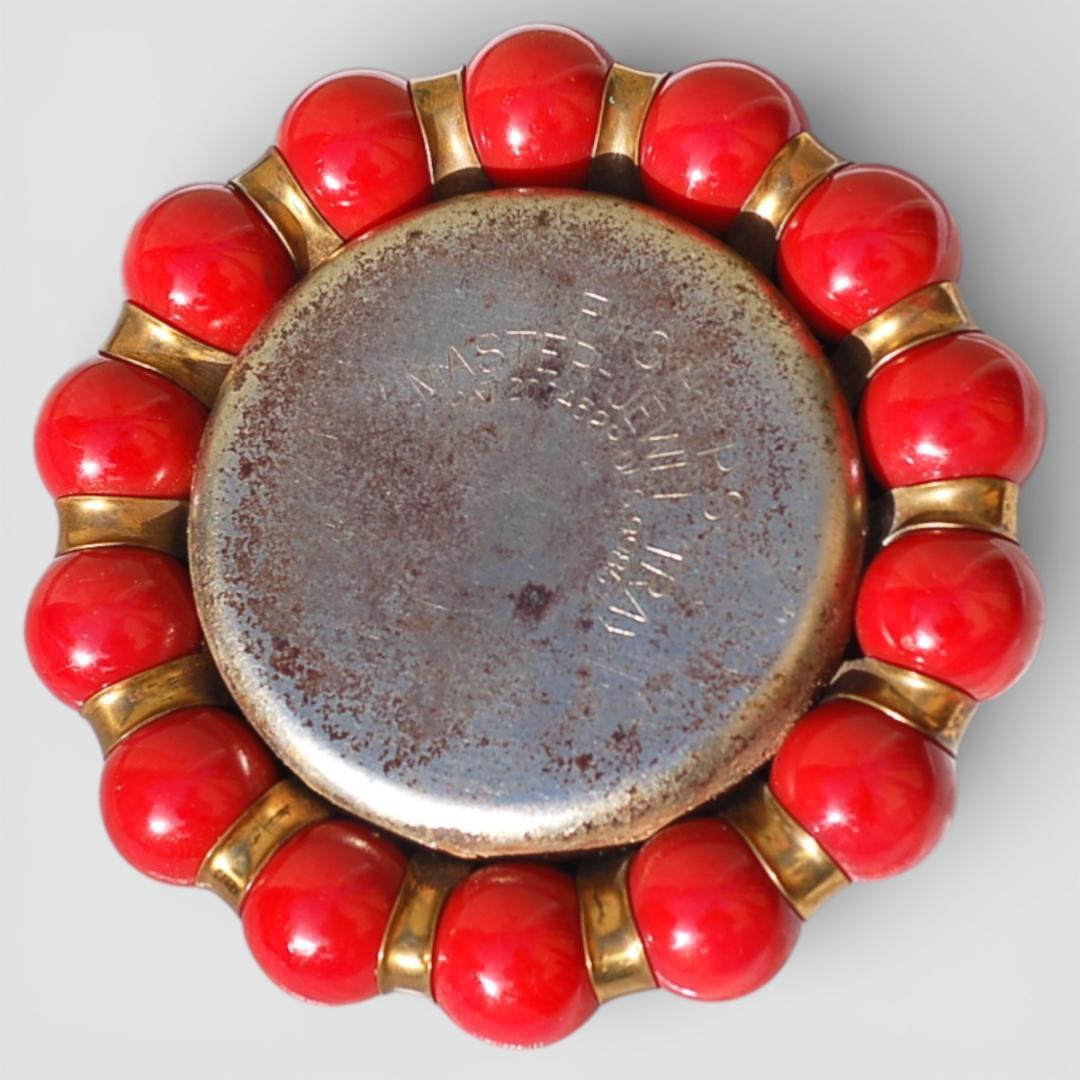 K3789 Antique 1930's FISHERS ジュエリートレイ