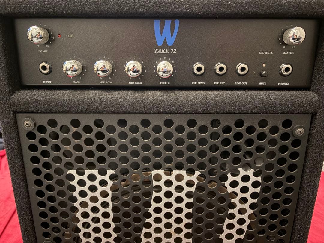 ベースアンプ Warwick W-TAKE12 80W
