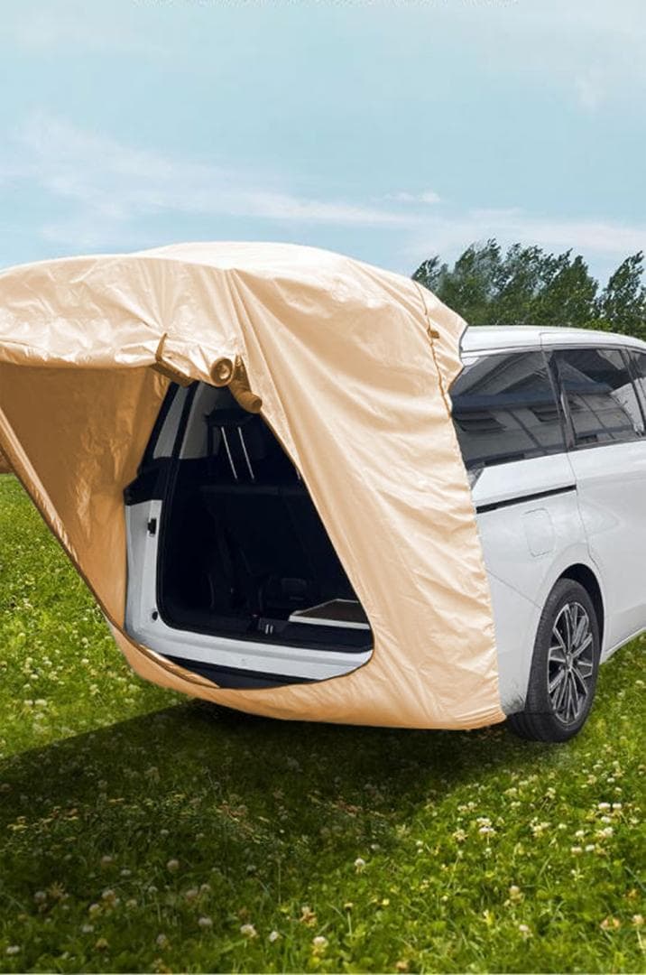 XLサイズ　車用テント 車中泊 テント 車バックテント　 キャンプ テント車用