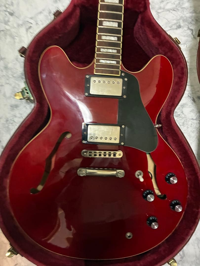 Burny SRSA-65 セミアコ ギター es-335 フェルナンデス
