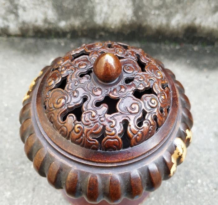 銅器 香炉 鎏金薫香炉 香道具 茶道具 装飾品 工芸品 置物