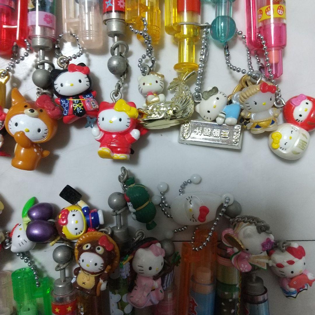 ハローキティ　ご当地　キーホルダー　ボールペン　シャープペンシル　セット